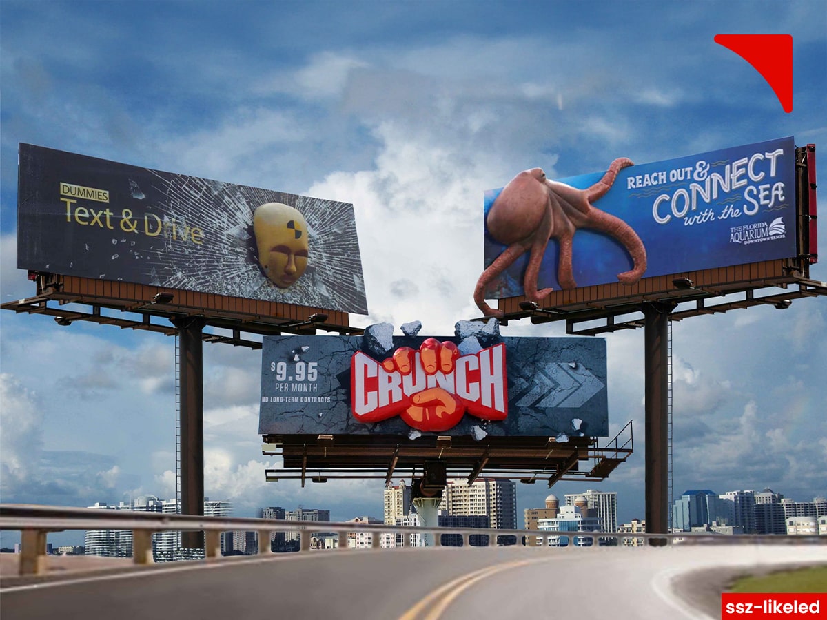 Leveraging 3D billboards for enhanced engagement